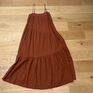 A&F Linen Maxi